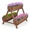 Vertical Raised Garden Bed With 3 Wooden Planter Boxes-L